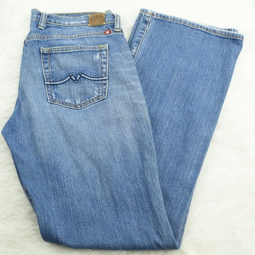 Lucky Brand Distressed Jeans Size 8